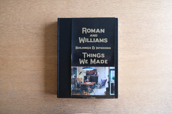 ［洋書］ROMAN AND WILLIAMS BUILDING & INTERIORS Things We Made Rizzoli 高級インテリア