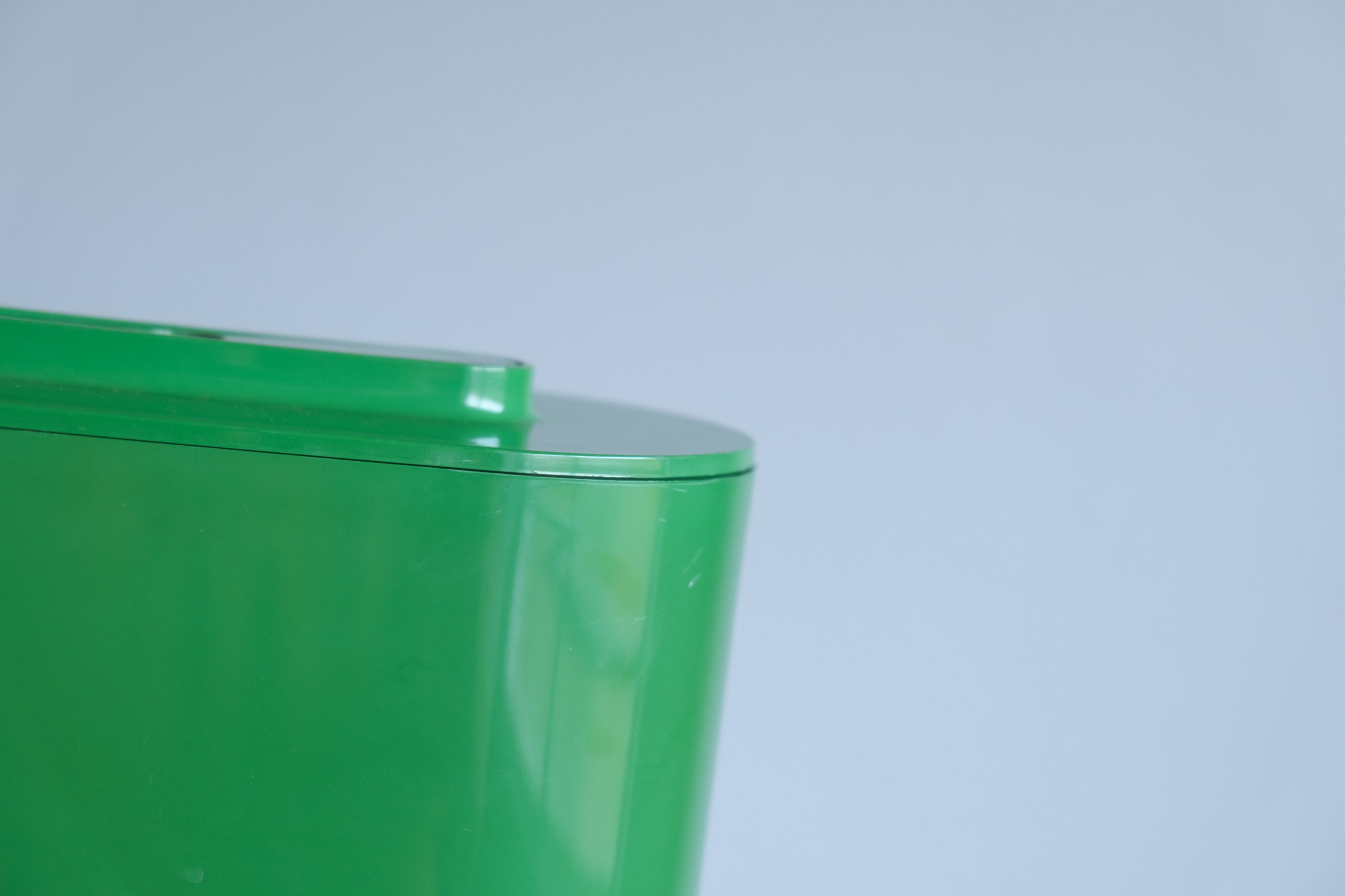 【未使用デッドストック】Kartell 4624 アイスバケット 緑｜Giotto Stoppinoデザイン｜イタリア製ヴィンテージ