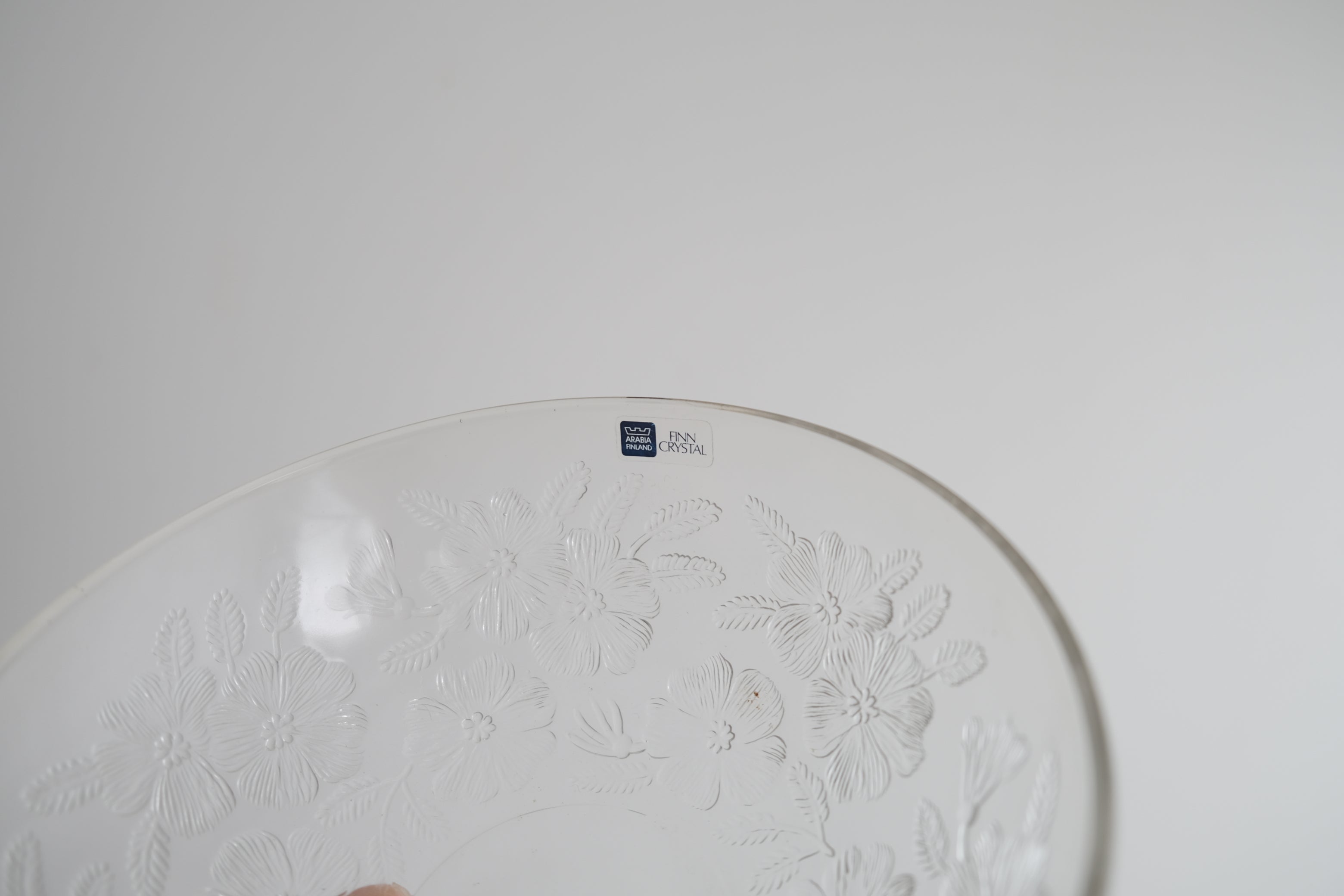 Rosita ボウル｜ARABIA × Kerttu Nurminen（1980s Finland Glass）