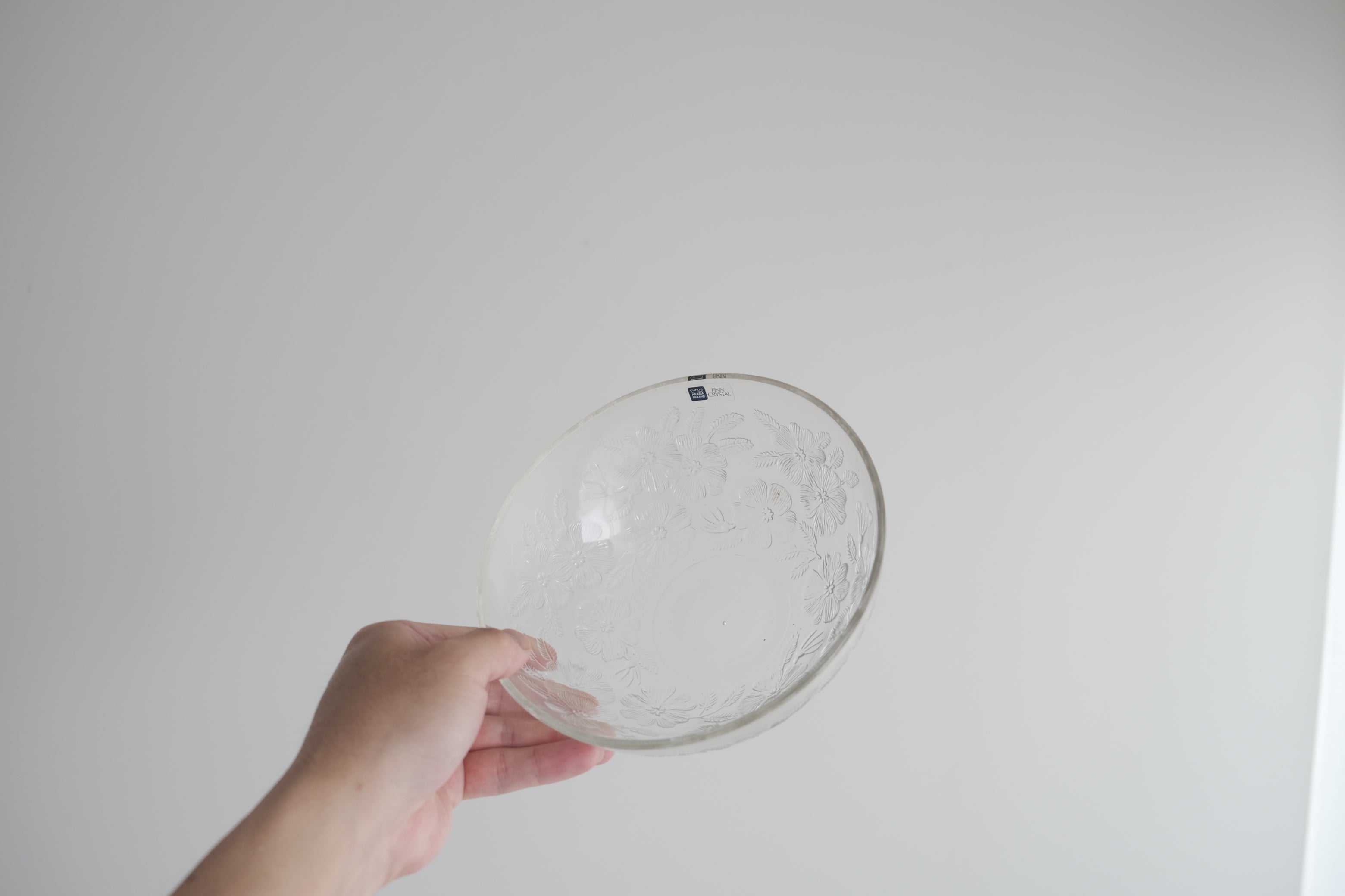 Rosita ボウル｜ARABIA × Kerttu Nurminen（1980s Finland Glass）