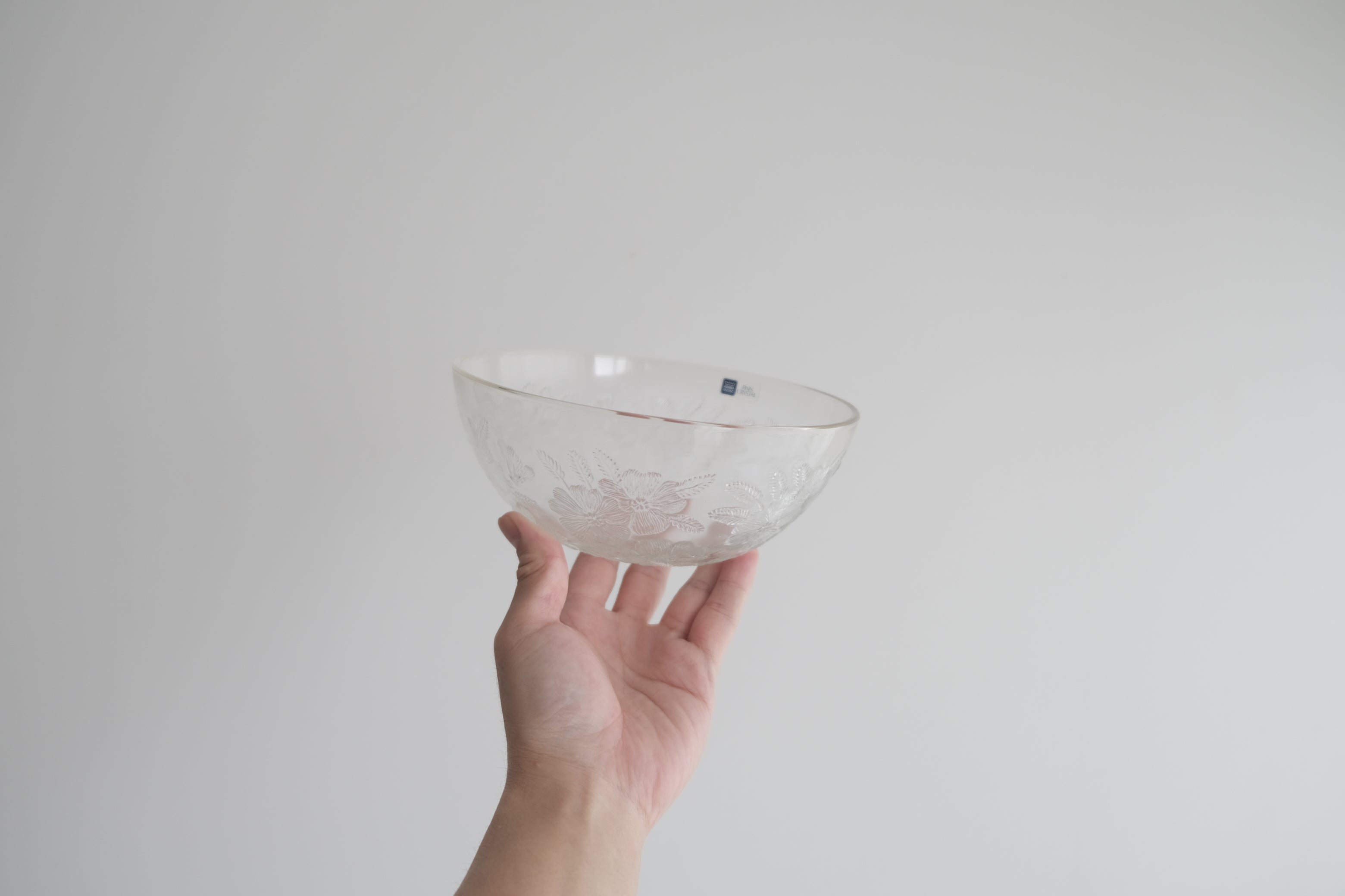 Rosita ボウル｜ARABIA × Kerttu Nurminen（1980s Finland Glass）
