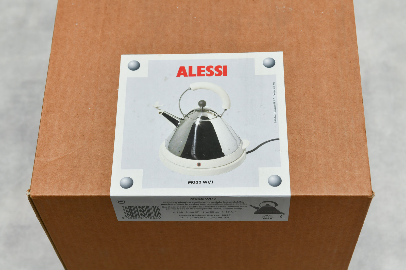 未使用】オフィチーナ・アレッシィ OFFICINA ALESSI バードケトル Bird Kettle マイケル・グレイブス Michae –  Helvetica