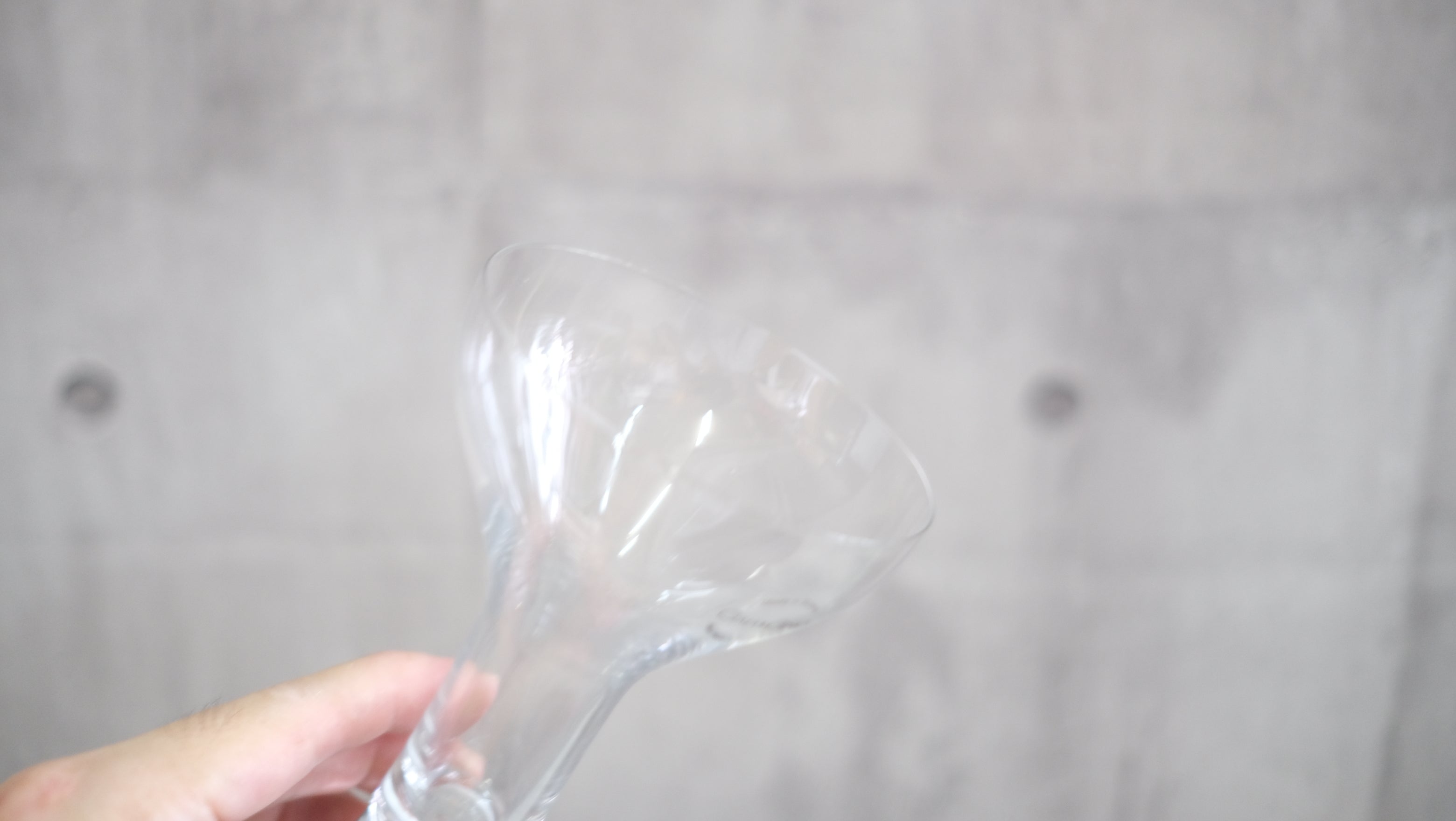 Karim Rasid design カリム・ラシッド デザイン GAIA&GINO カール ワイングラス カップ 上下両方使用可能 ガラス シャンパングラス