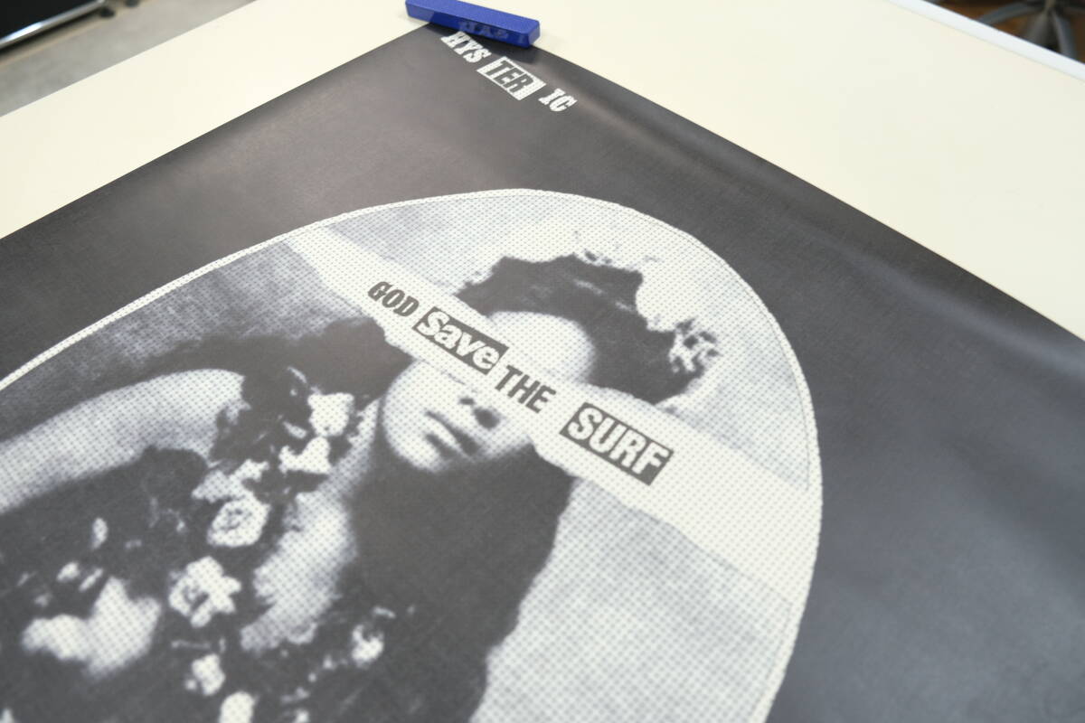 HYSTERIC GLAMOUR｜GOD SAVE THE SURF ポスター（紙製）｜非売品アーカイブビジュアル