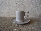 【灰色】Masanori umeda ceramic coffee cup Grey [MUTSUGORO]1984 梅田正徳 コーヒーカップ ムツゴロウ