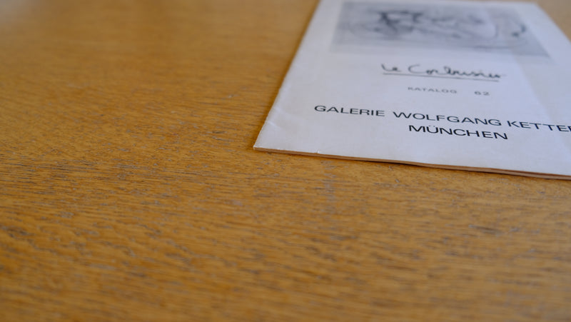【希少冊子】ル・コルビジェ リトグラフ・エッチング集 1970年 展覧会図録 Le Corbusier KATALOG 62 Lithographien Radierungen（ドイツ語）
