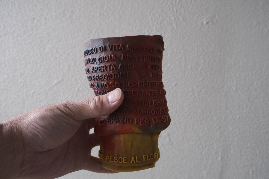 【希少・1995年】ガエターノ・ペシェ Goto ベース｜Gaetano Pesce 花器 Domus製