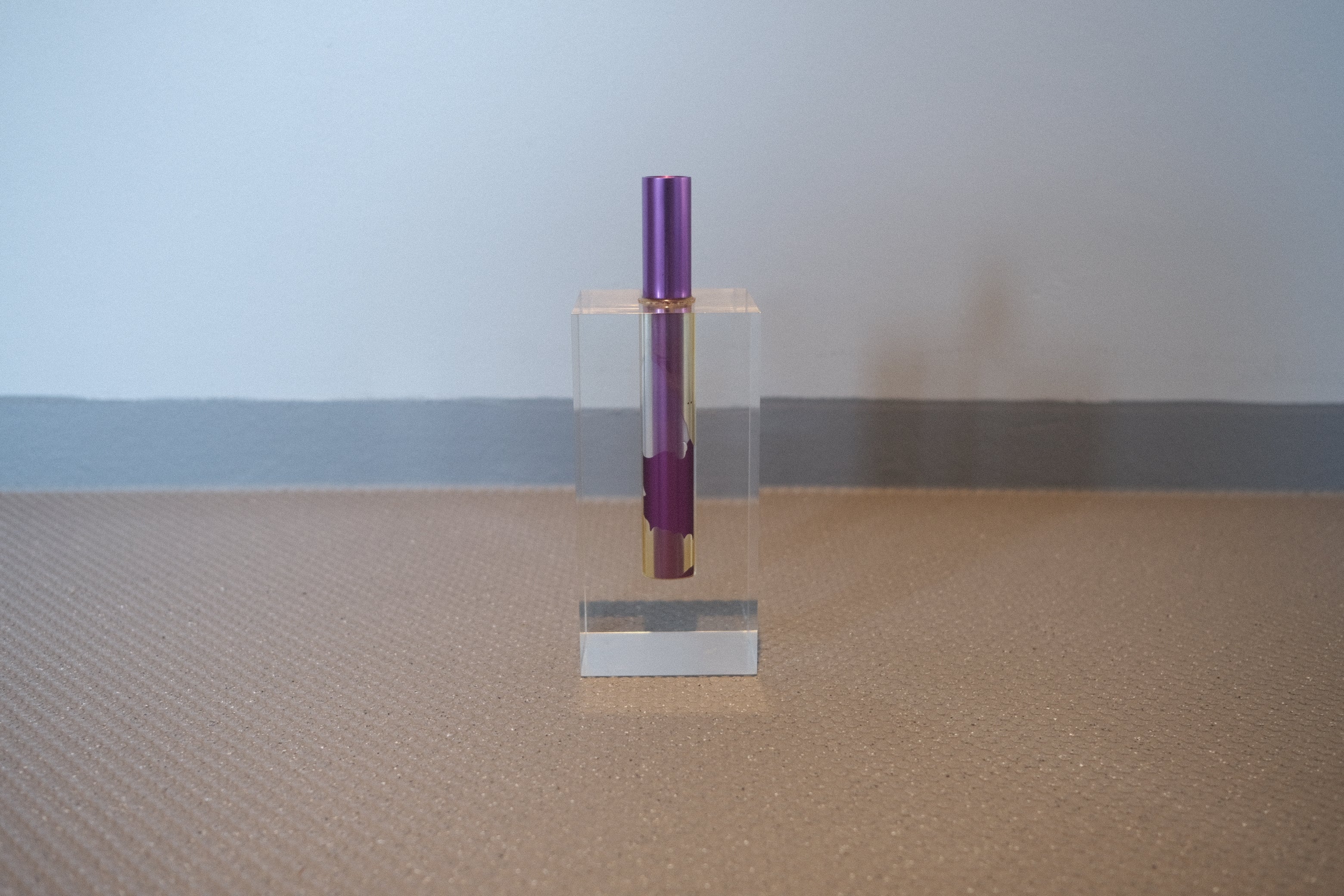 【ヴィンテージ】倉俣史朗 フラワーベース 紫色 Shiro Kuramata flower vase #01 Violet
