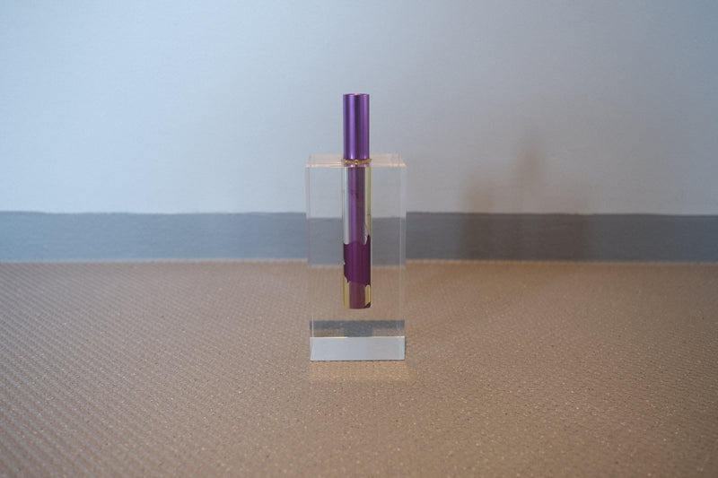 【ヴィンテージ】倉俣史朗 フラワーベース 紫色 Shiro Kuramata flower vase #01 Violet