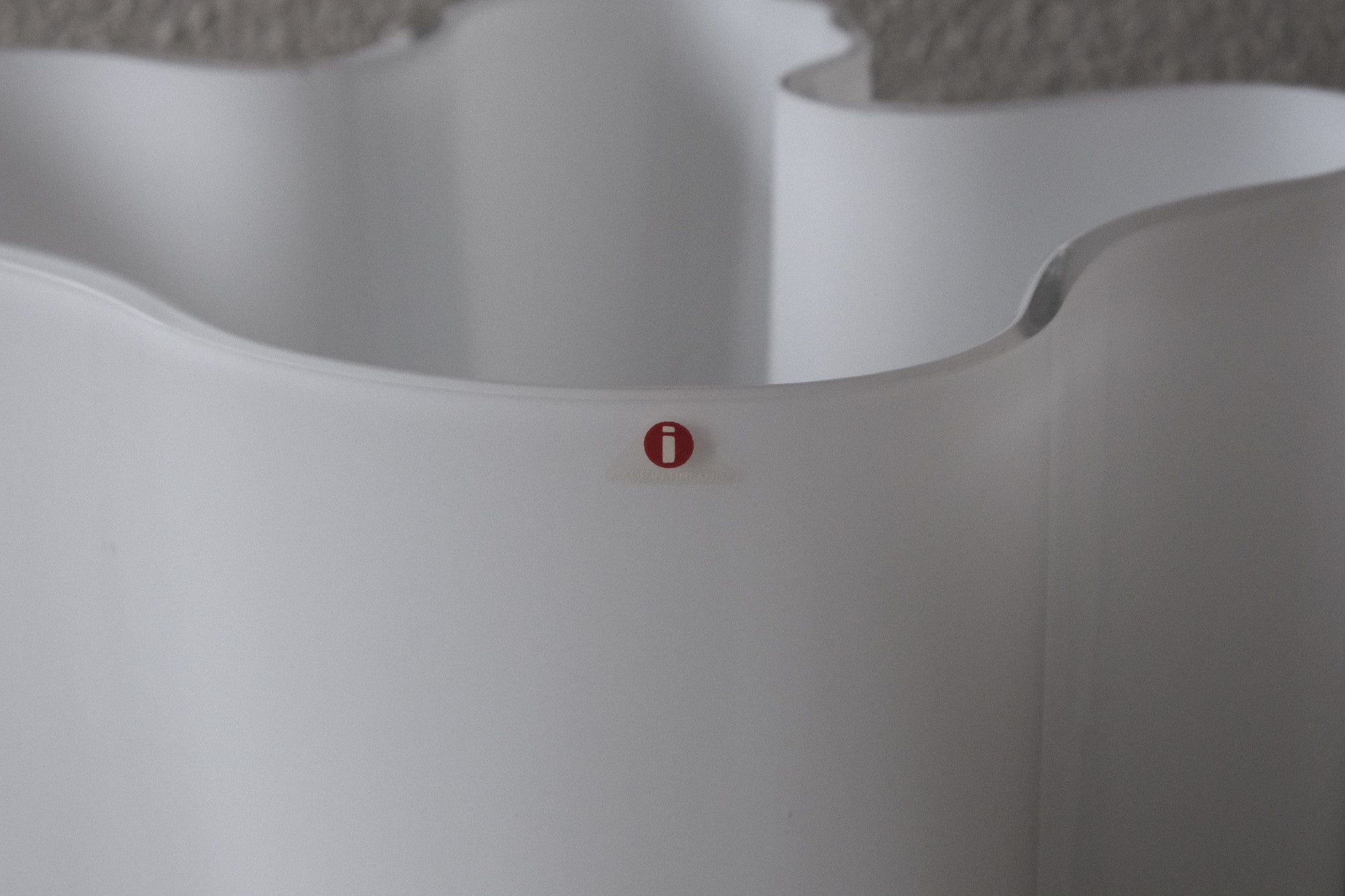 【希少】アルヴァ・アールト ベース 花瓶 イッタラ 木枠 Alvar Aalto vase Iittala