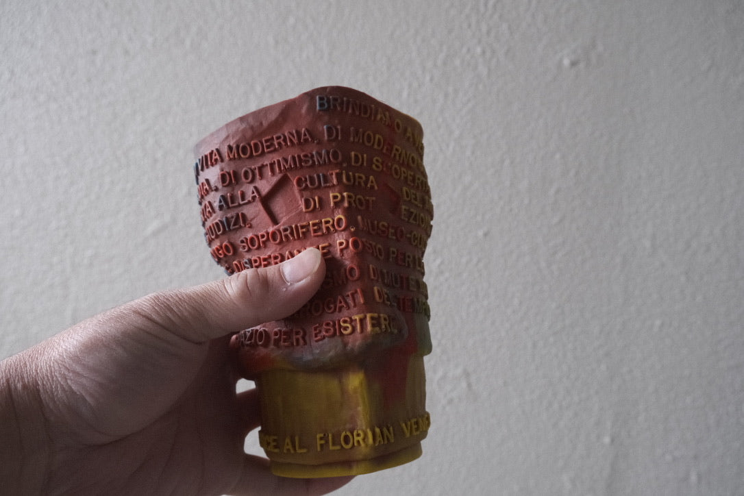 【希少・1995年】ガエターノ・ペシェ Goto ベース｜Gaetano Pesce 花器 Domus製