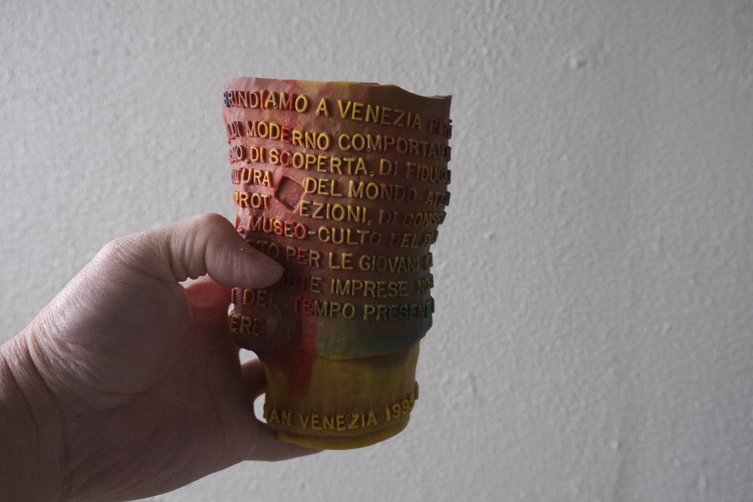 【希少・1995年】ガエターノ・ペシェ Goto ベース｜Gaetano Pesce 花器 Domus製