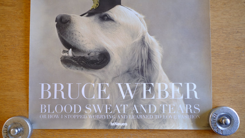 【ノベルティ・希少】Bruce Weber Blood Sweat and Tears ブルース・ウェバー ポスター