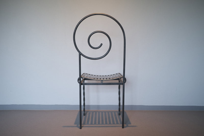 【希少品】ルイジ・セラフィニ 椅子 スチール チェア Luigi Serafini Chair Sawaya & Moroni