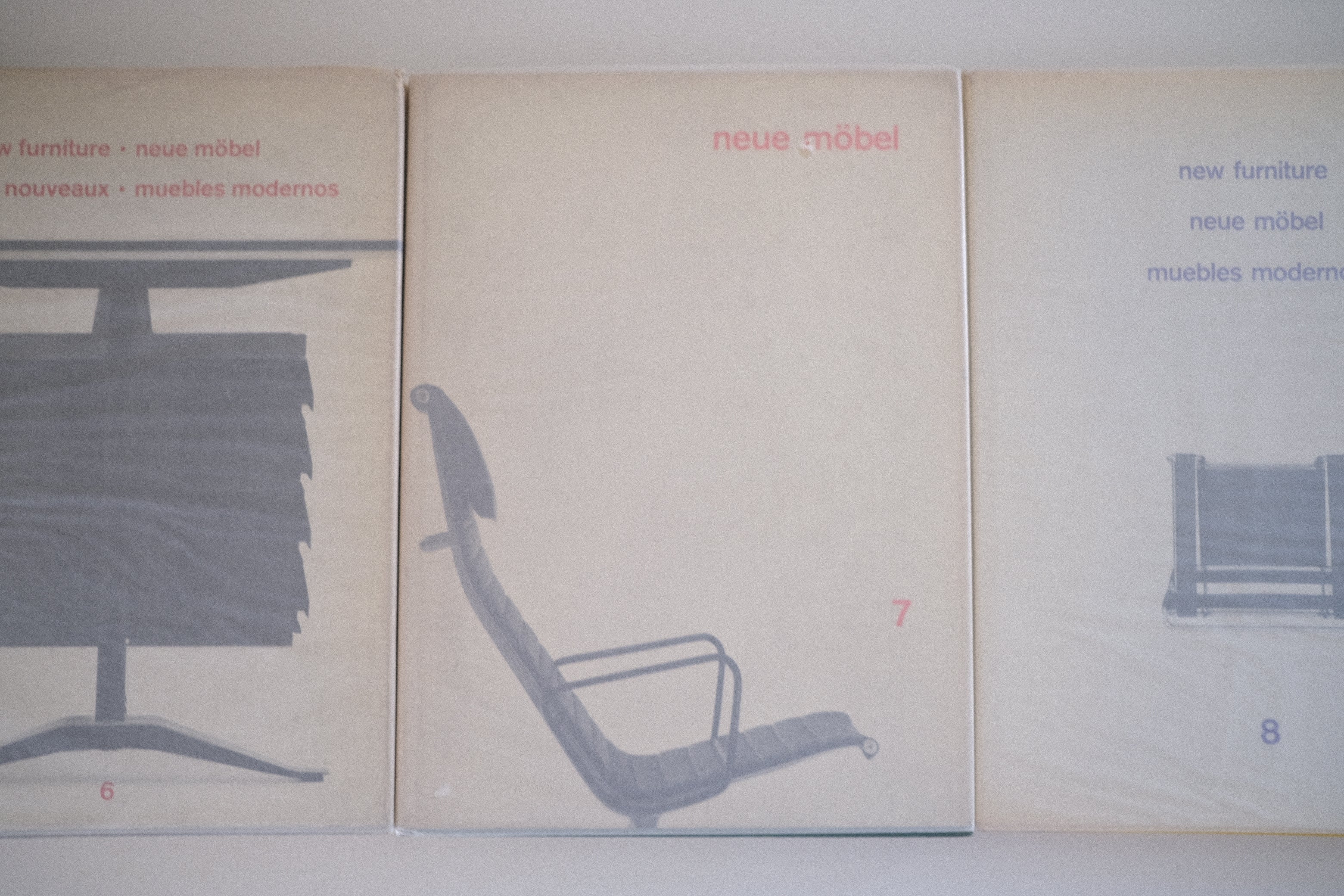 【絶版・超希少本・11巻セット】new furniture neue mobel muebles modernos ヴィンテージ家具作品集