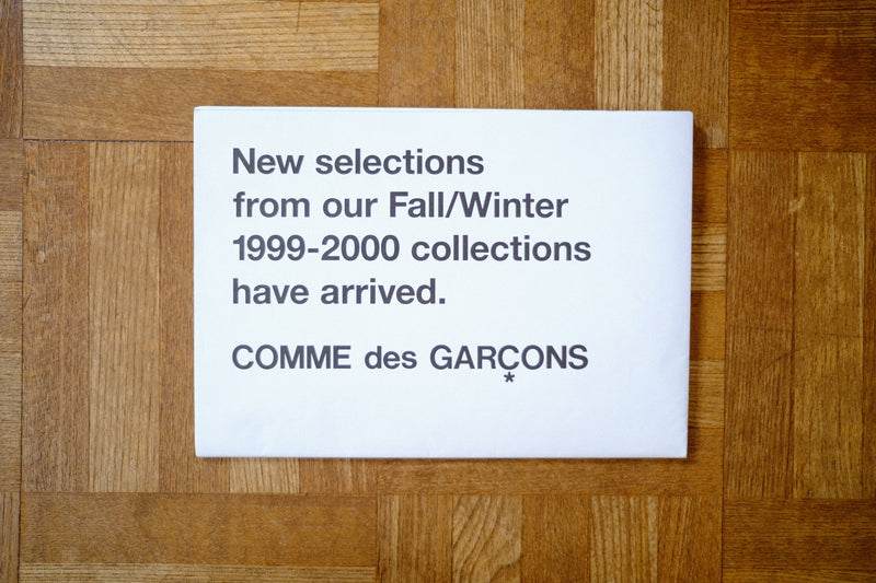 コムデギャルソン 1999-2000FW ポスター DM【2】COMME des GARCONS
