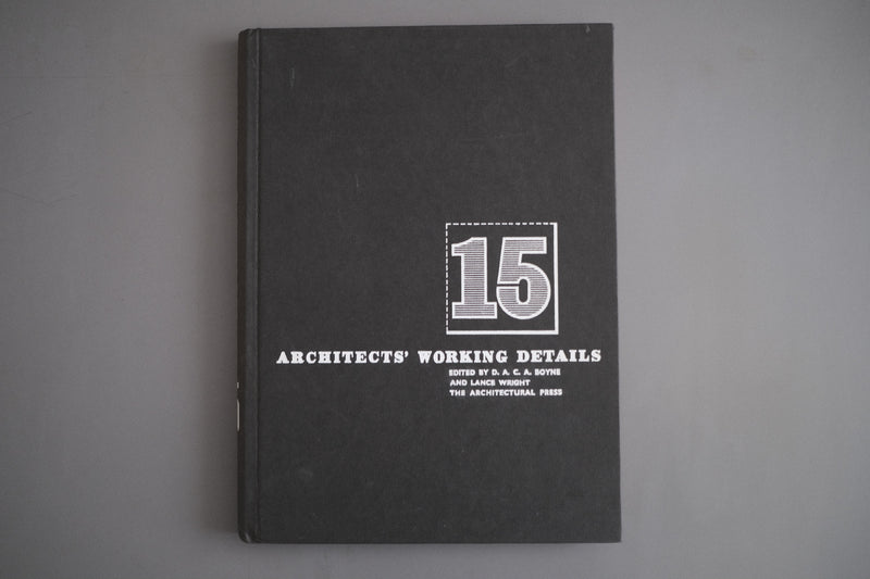 建築ディティール集 Architects' Working Details Vol 15 The Architects' Journal The Architectural Press
