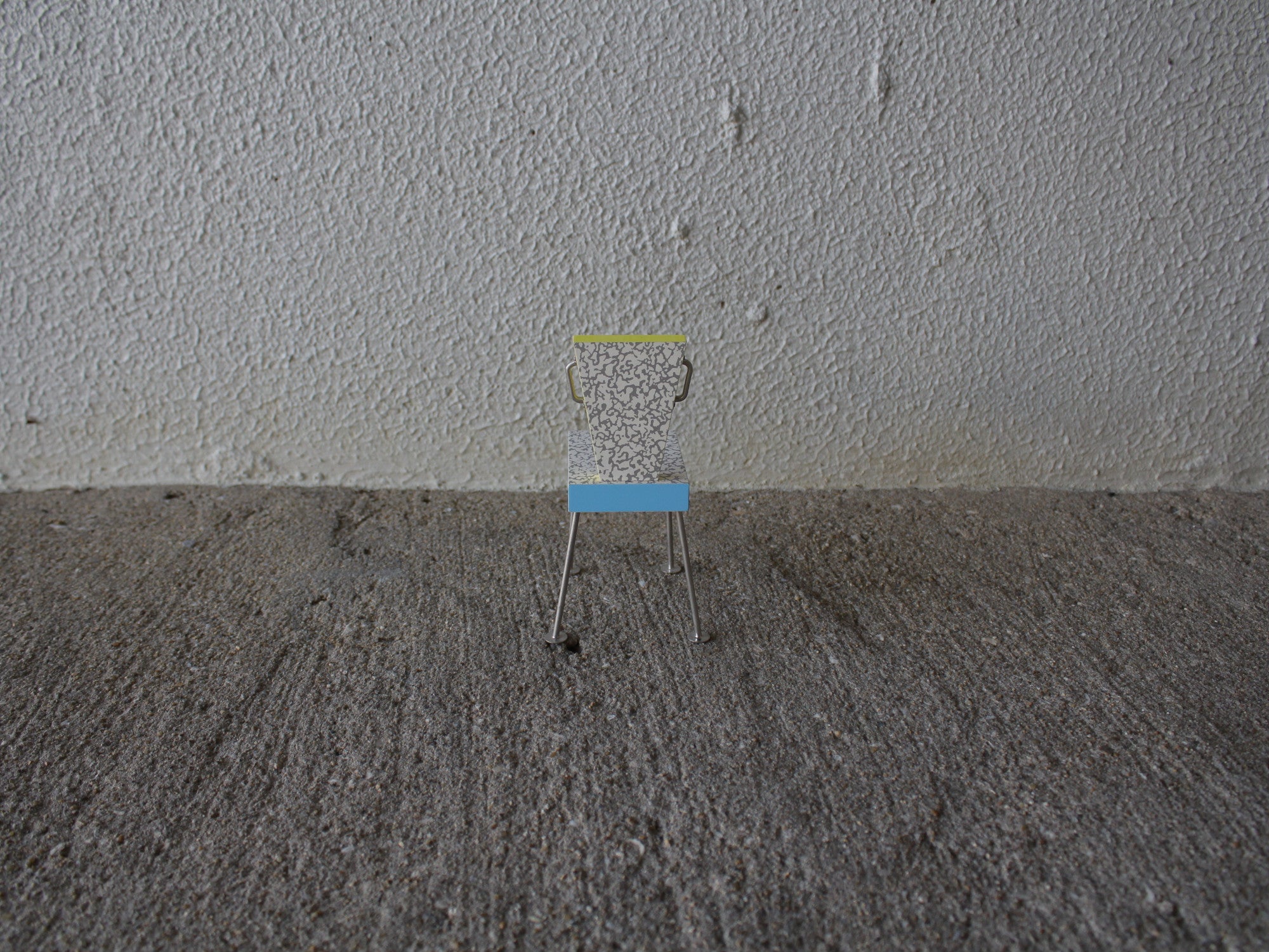 Ettore Sottsass｜Seggiolina da Pranzo ミニチュアチェア（Vitra製・箱なし）