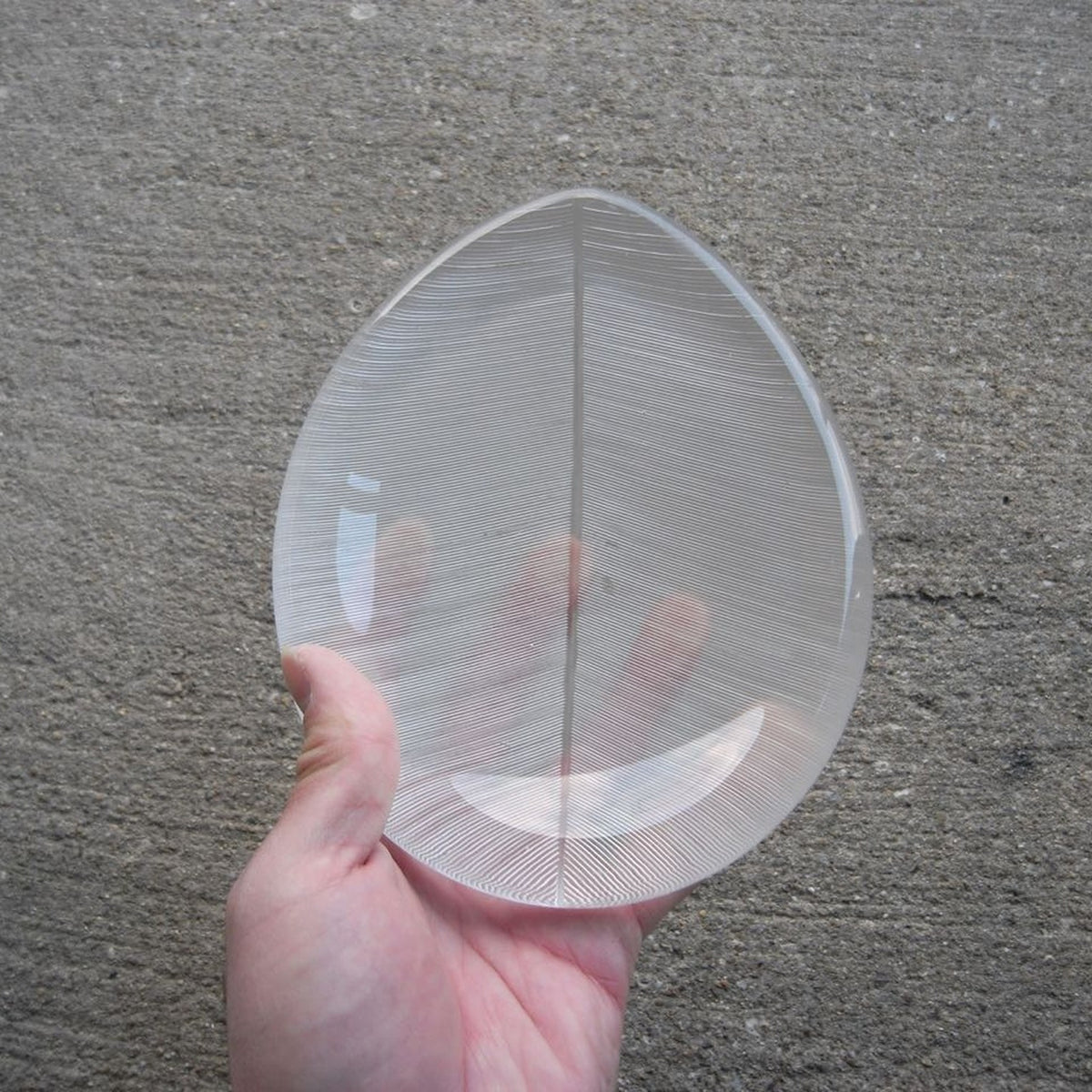 Tapio Wirkkala Art Object 3337｜コームカットのガラス作品｜タピオ 