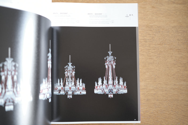 バカラ 照明器具のカタログ 【2014年版】 Baccarat catalogue
