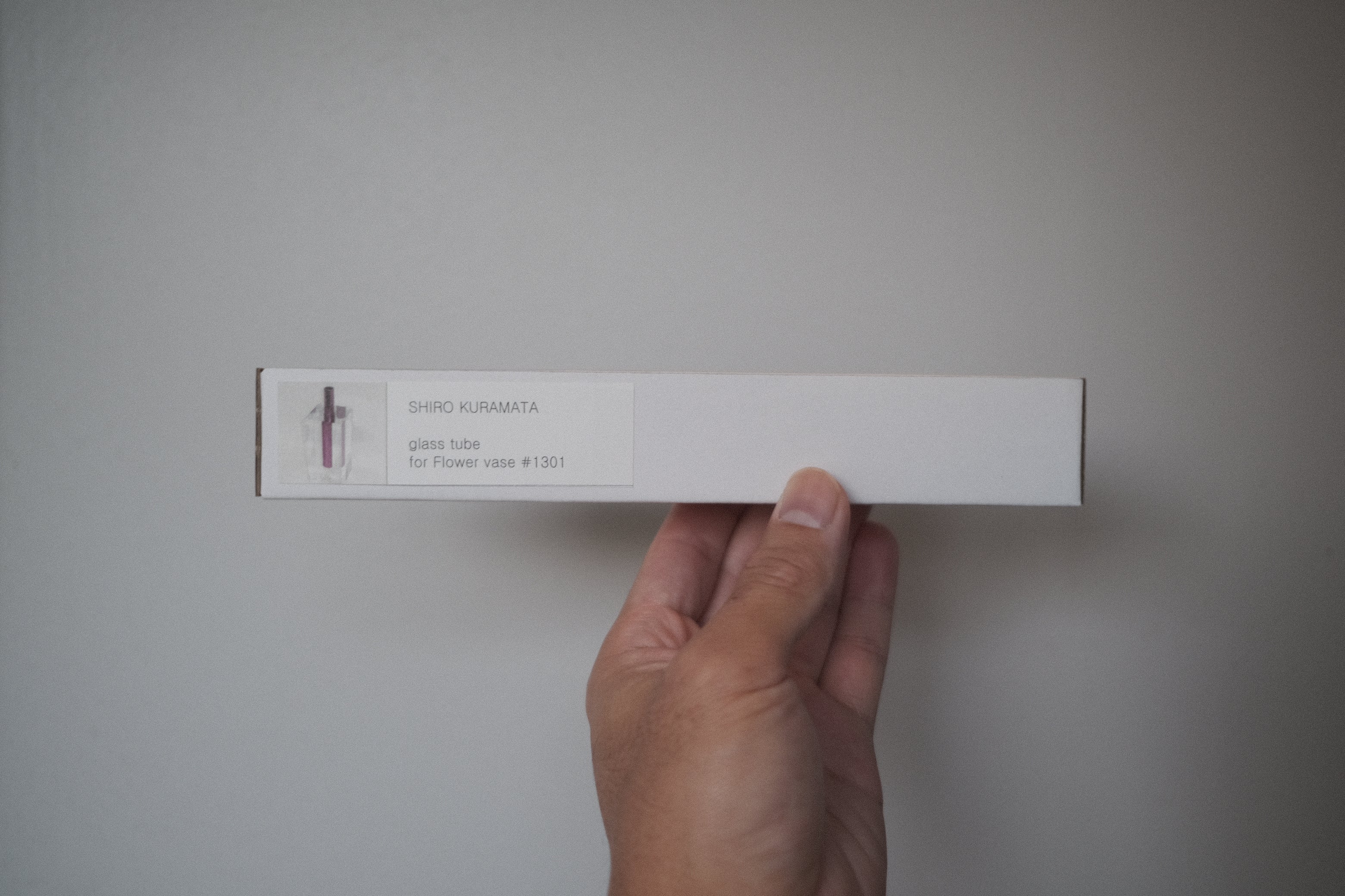 倉俣史朗 花器専用 試験管 Shiro Kuramata glass tube for Flower vase