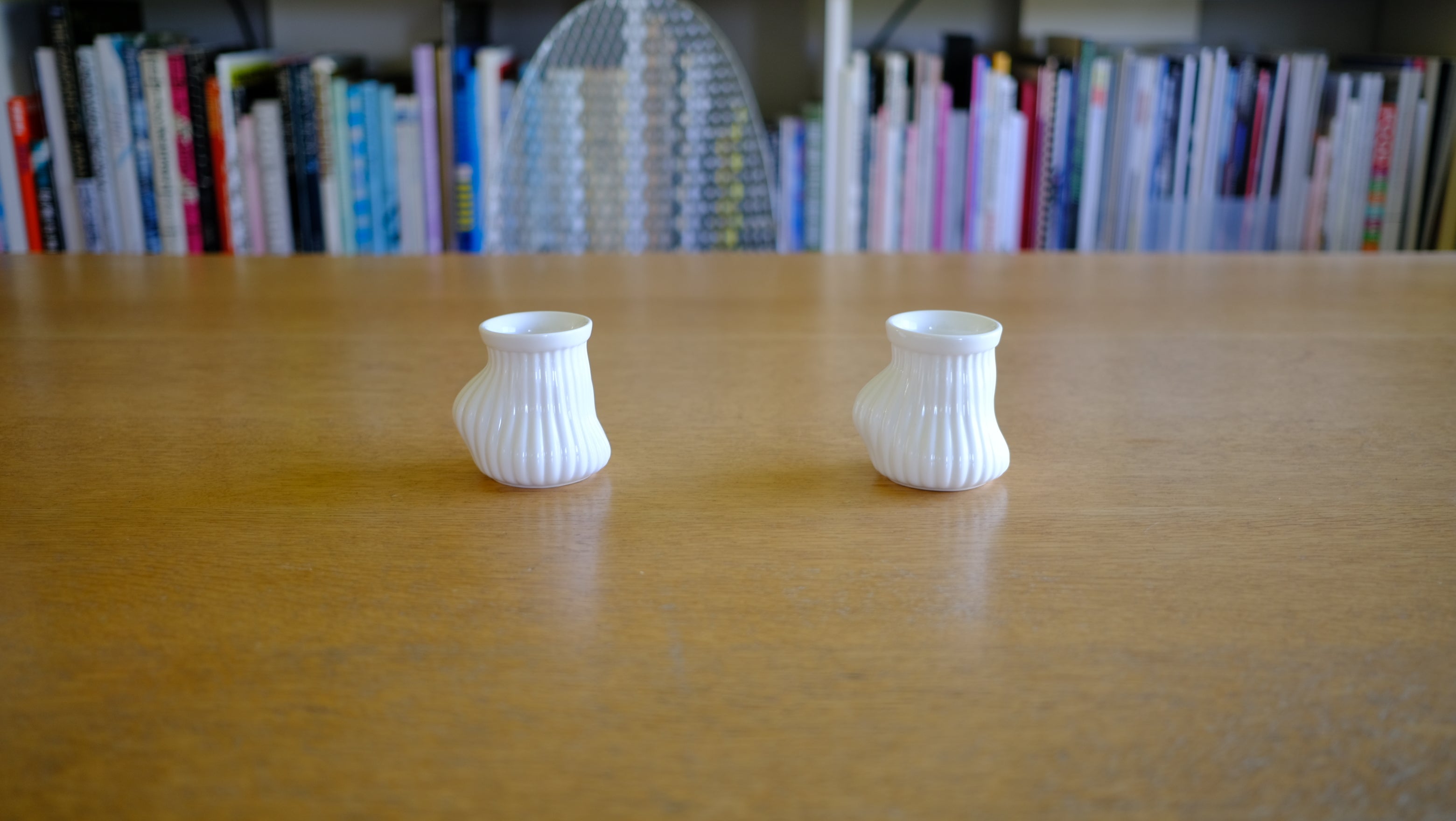 【廃盤品】オフィチーナ アレッシィ グレッグ・リン デミタス カップ&ソーサー 2客セット OFFICINA ALESSI Supple Cups Greg Lynn