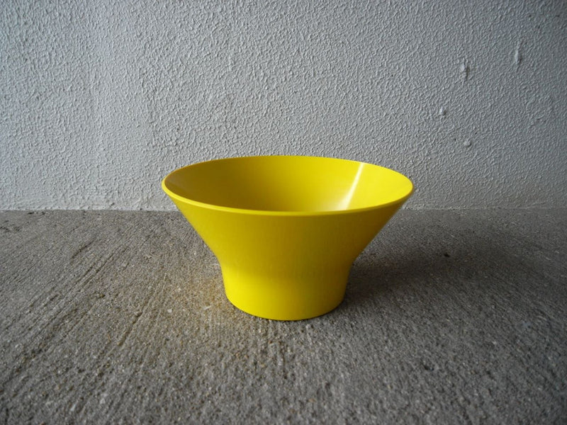 【黄色】Henning Koppel Melamine bowl Denmark ヘニング・コッペル メラニンボウル