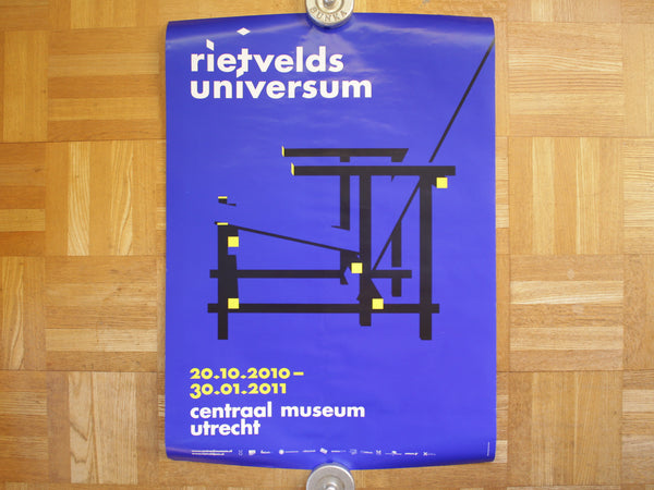 【1】Gerrit Thomas Rietveld Poster ヘリット・トーマス・リートフェルト ポスター