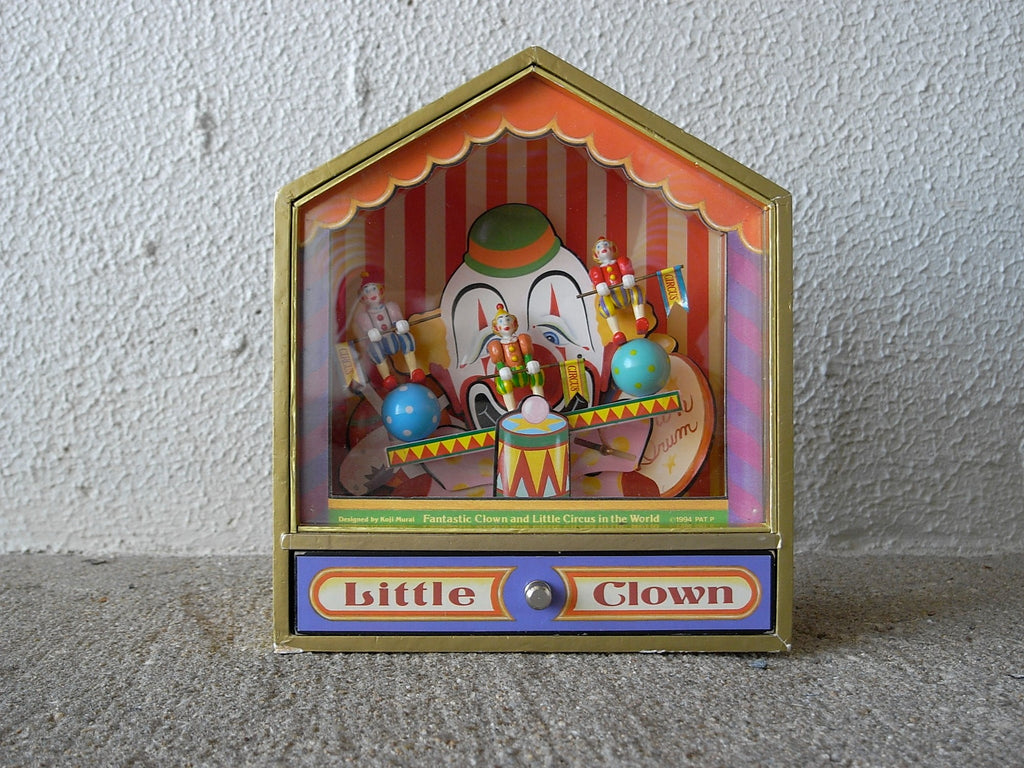 Koji murai Fantastic Clown and Little Circus in the World music box