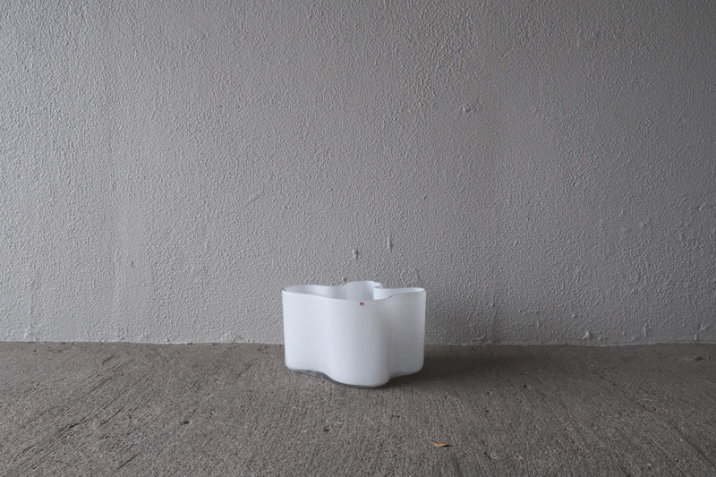 【希少】アルヴァ・アールト ベース 花瓶 イッタラ 木枠 Alvar Aalto vase Iittala